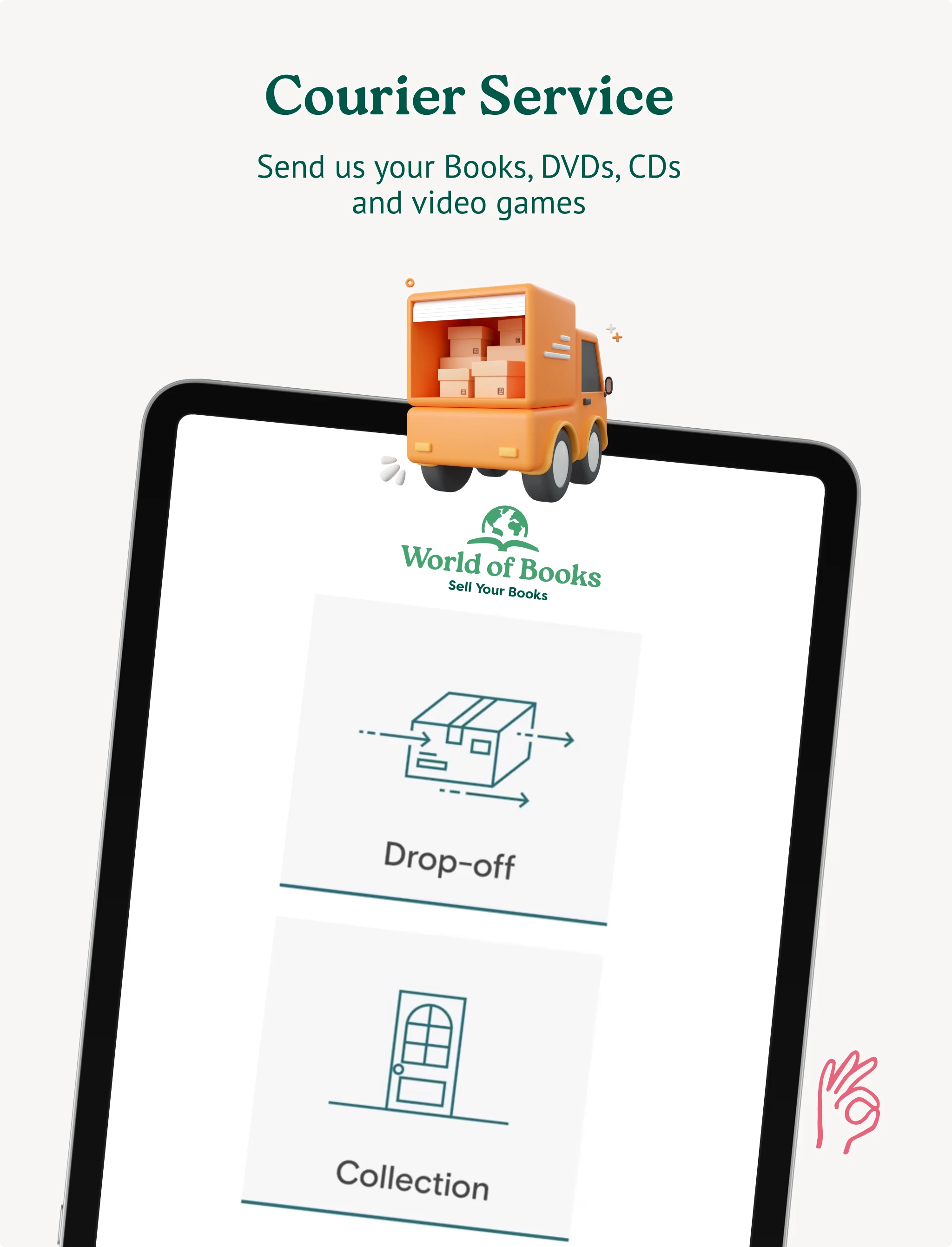Sell books with World of Books screenshot