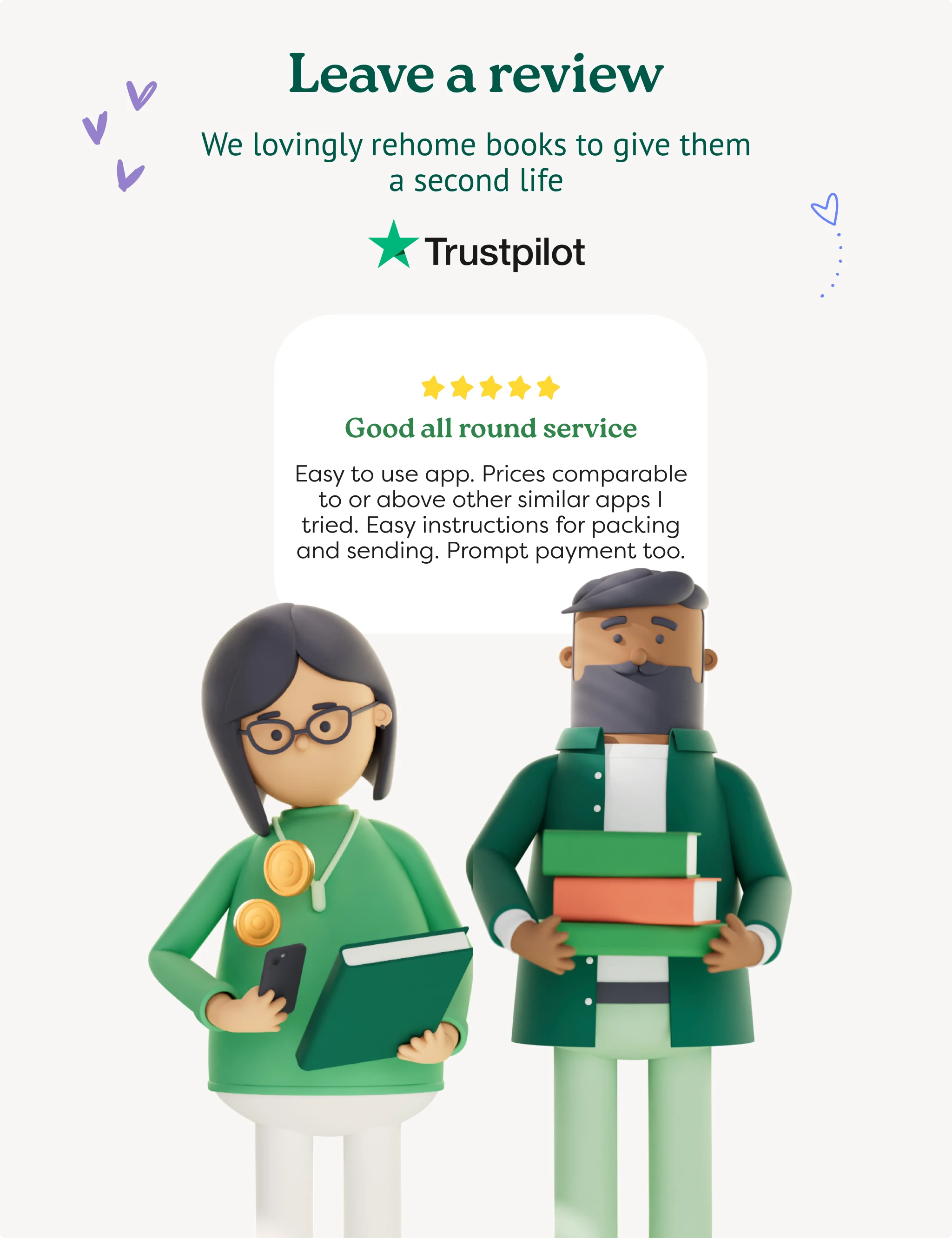 Sell books with World of Books screenshot